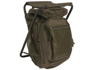MILTEC Ruksak so stoličkou 20 litrov,zelený
