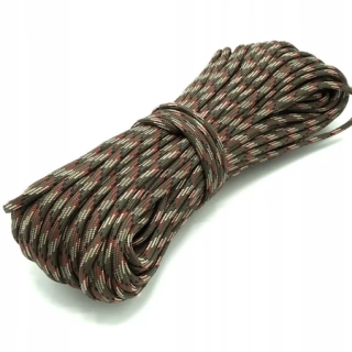 Paracord camo šnúra 30m
